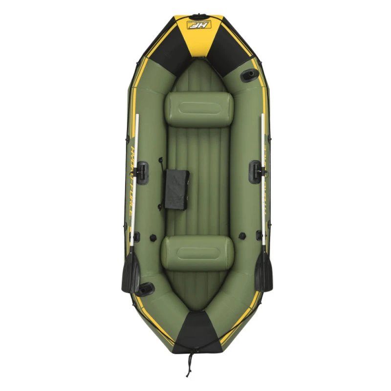 BATEAU GONFLABLE BESTWAY HYDRO FORCE + 2 RAMES + GONFLEUR – Image 3