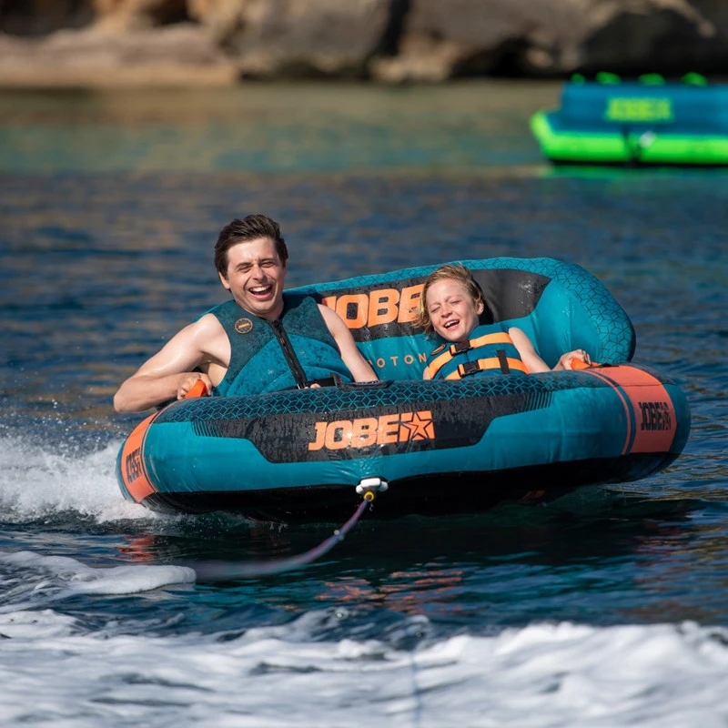 Bouée Tractée Jobe Proton 2 Personne Bleu/orange – Image 10