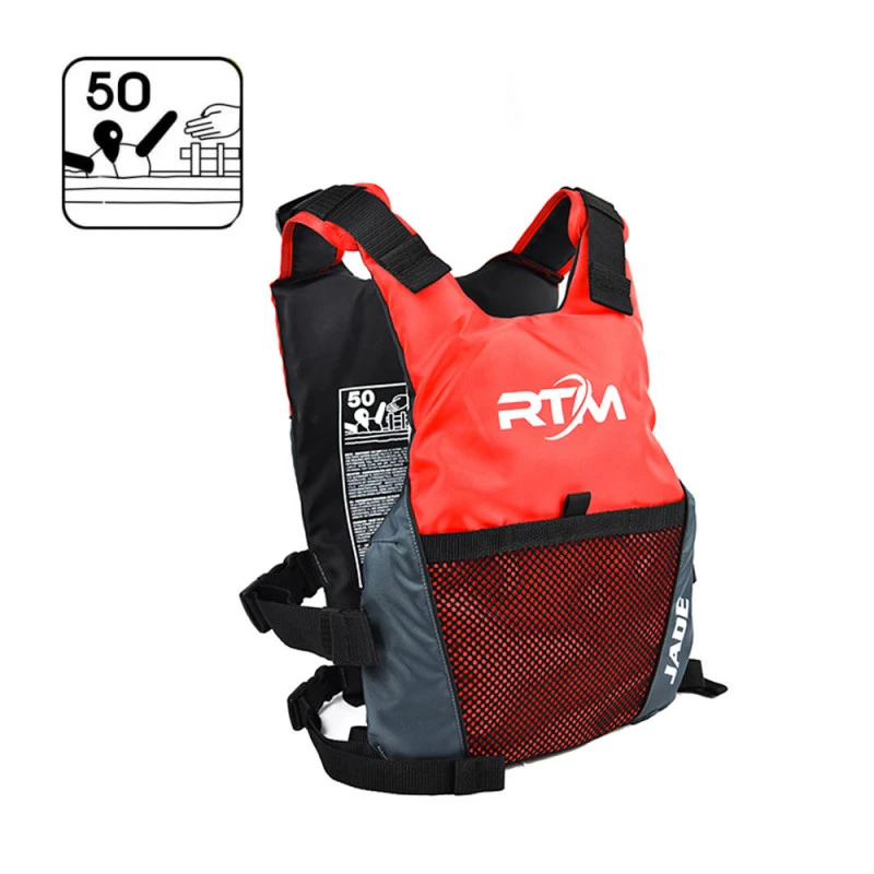 GILET DE FLOTTAISON ROTOMOD JADE KAYAK ROUGE – Image 2