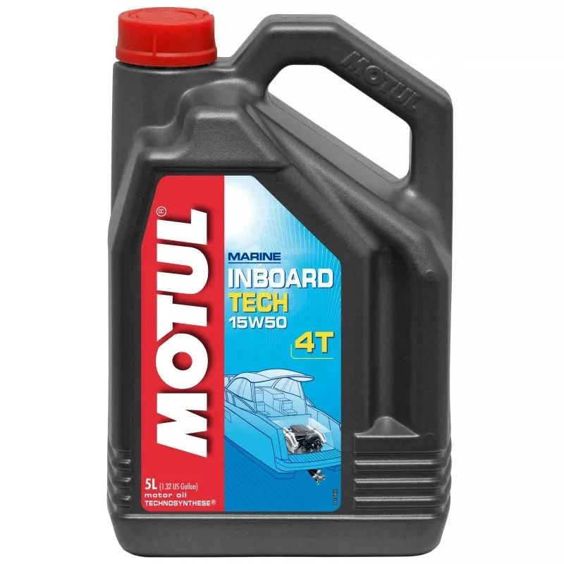 Huile 4 Temps Technosynthése 15w50 Moteurs Inboard Essence Motul 5 L – Image 2