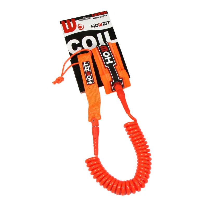LEASH DE SUP HOWZIT COIL ORANGE – Image 7