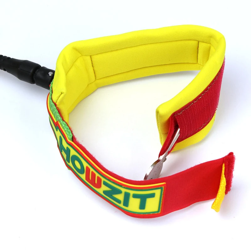 LEASH DE SUP HOWZIT COIL RASTA 9' – Image 4