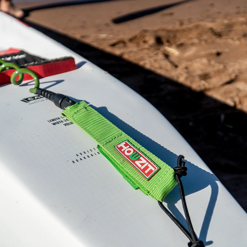 LEASH DE SUP HOWZIT COIL SPECIAL EDITION BASQUE COUNTRY 9' – Image 5