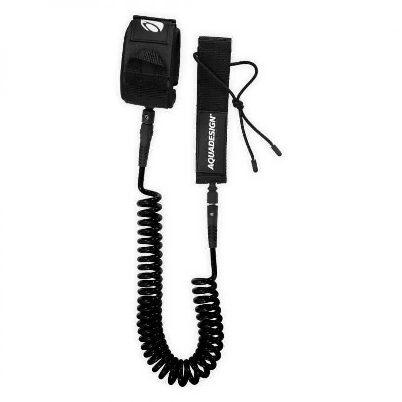 LEASH SUP PADDLE AQUA DESIGN ABSTRACT – Image 2