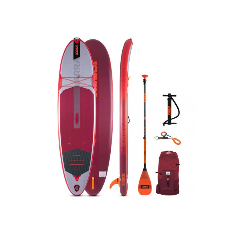 Pack Paddle Gonflable Jobe Yarra Rouge 10.6 – Image 3