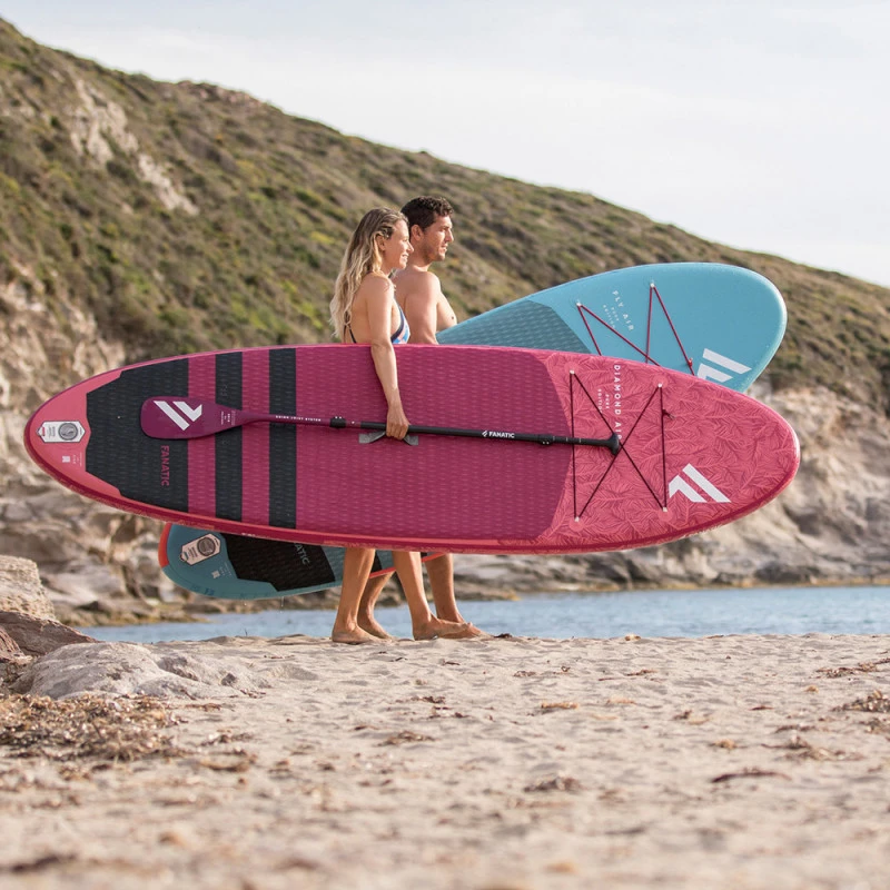 PADDLE GONFLABLE FANATIC DIAMOND AIR 10.4 + PAGAIE CARBON DIAMOND C35 – Image 3