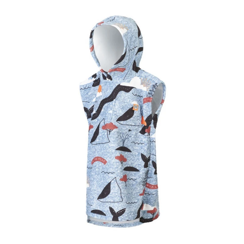 PONCHO AFTER ENFANT SKETCHBOOK BLUE – Image 2