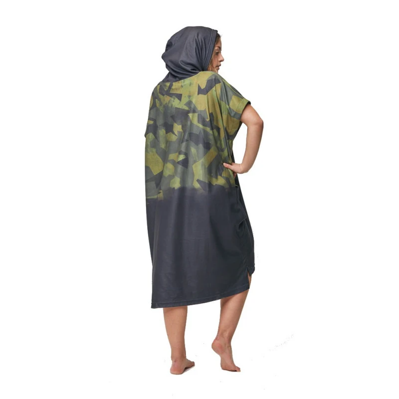 PONCHO AFTER MICROFIBER MILITARY GREEN – Image 4