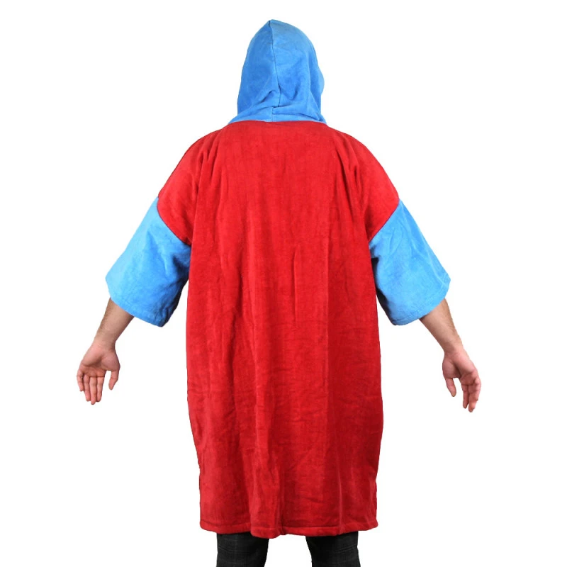 Poncho Howzit Bleu/rouge – Image 10