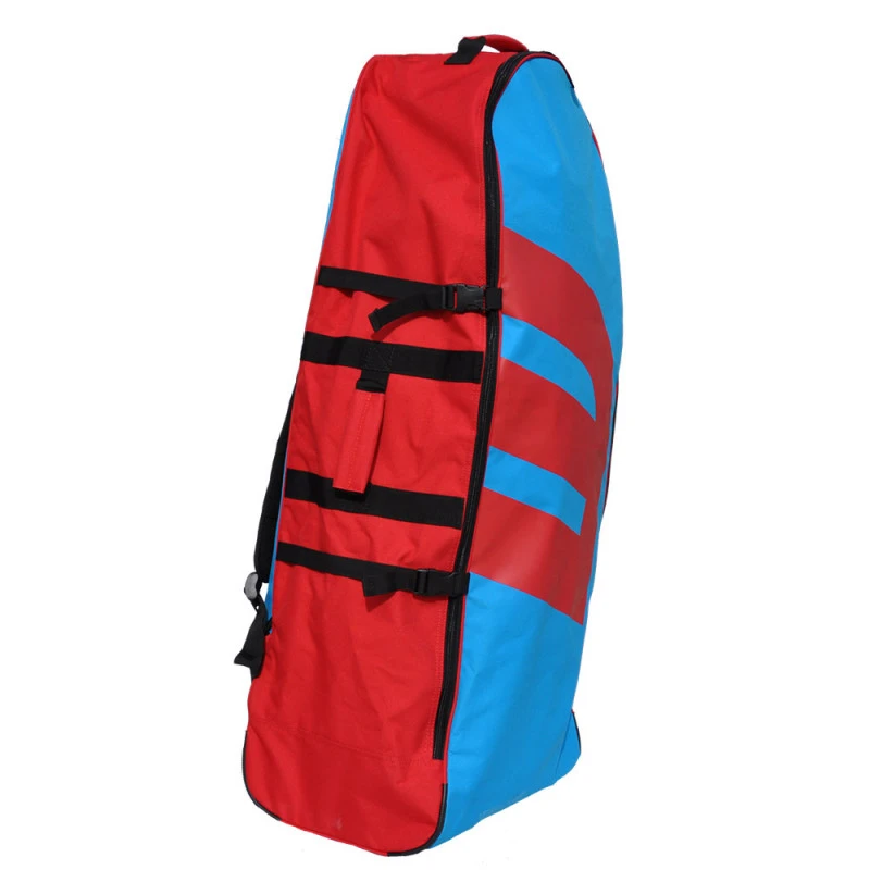 SAC A DOS A ROULETTES HOWZIT ROLLING BACKPACK BLEU/ROUGE – Image 3