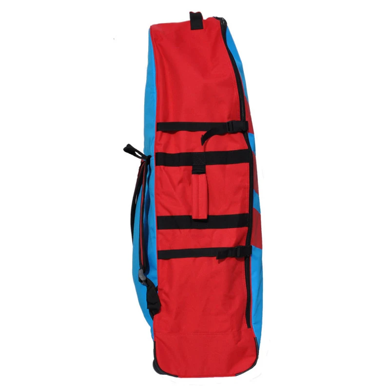 SAC A DOS A ROULETTES HOWZIT ROLLING BACKPACK BLEU/ROUGE – Image 5